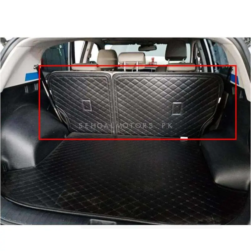 Mg Hs 7D Back Seat Eco Mat Black 2 Pcs 2020 - 2025 2
