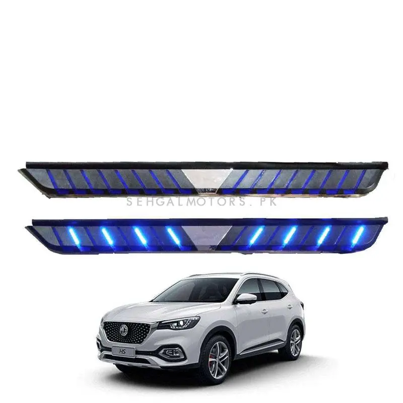 Mg Hs Complete Led Side Steps 2020 - 2025 1