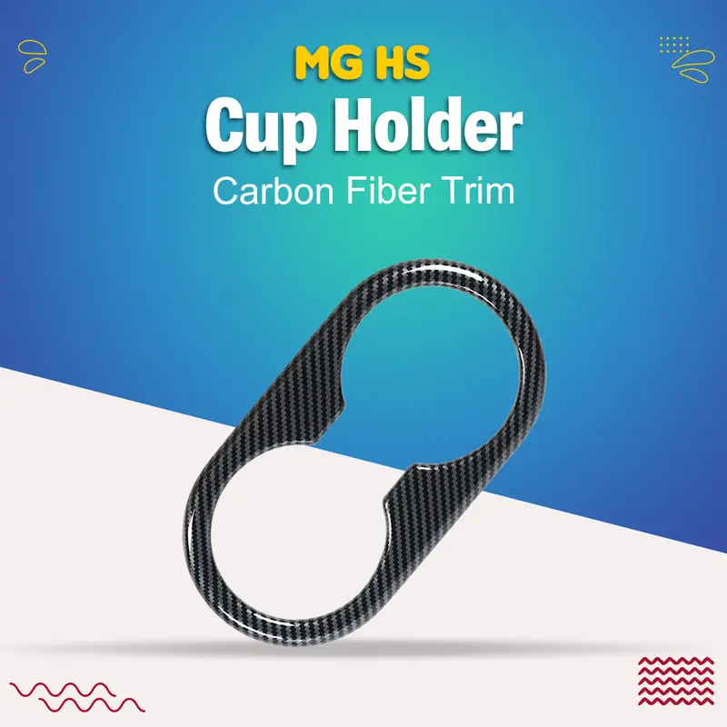 Mg Hs Cup Holder Carbon Fiber Trim 2020 - 2025 1