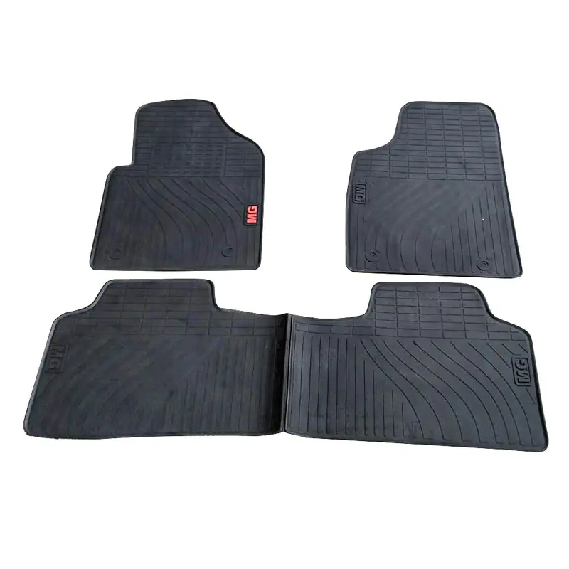 Mg Hs Custom Fit Pvc Rubber Floor Mat Black Mix Design 2021 - 2025 - - 3 Pcs 2