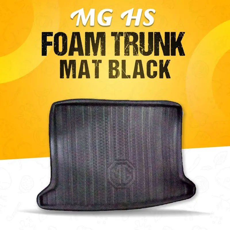 Mg Hs Foam Trunk Mat Mix Design 2020 - 2025 - Cargo Boot Liner Diggi Protection Tray Cover 1