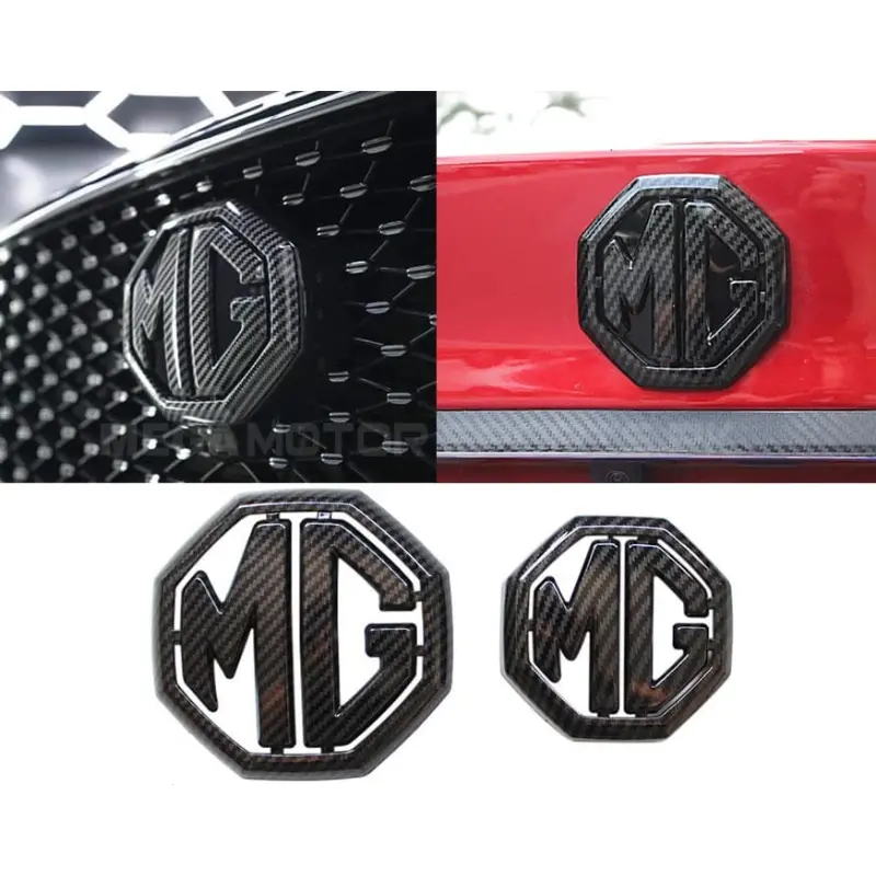 Mg Hs Front & Back Logo Carbon Fiber Model 2020-2024 1