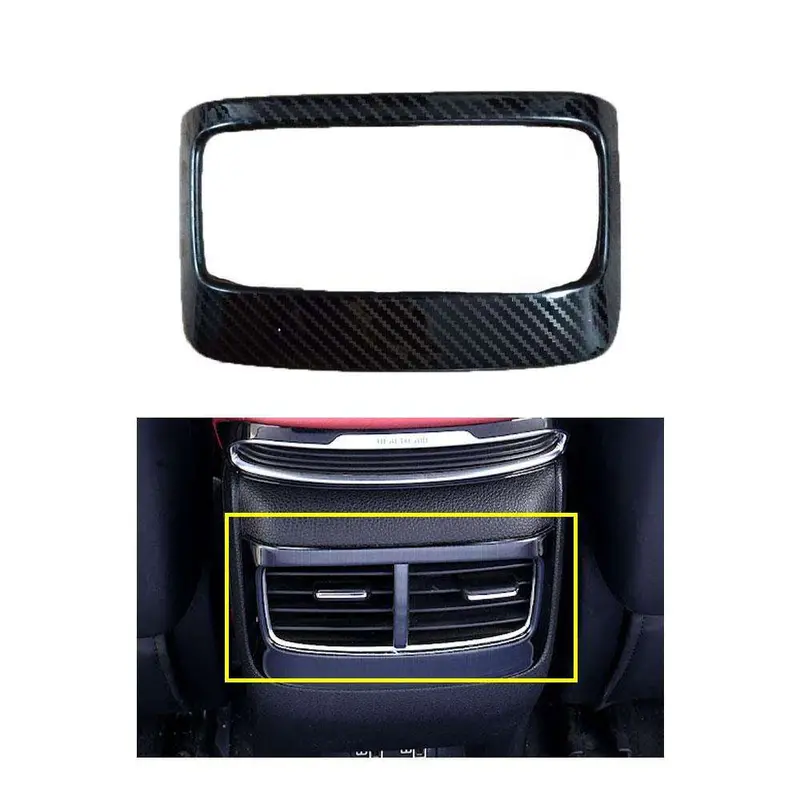 Mg Hs Interior Back Seat Ac Vent Cover Carbon Fiber 2020 - 2025 2