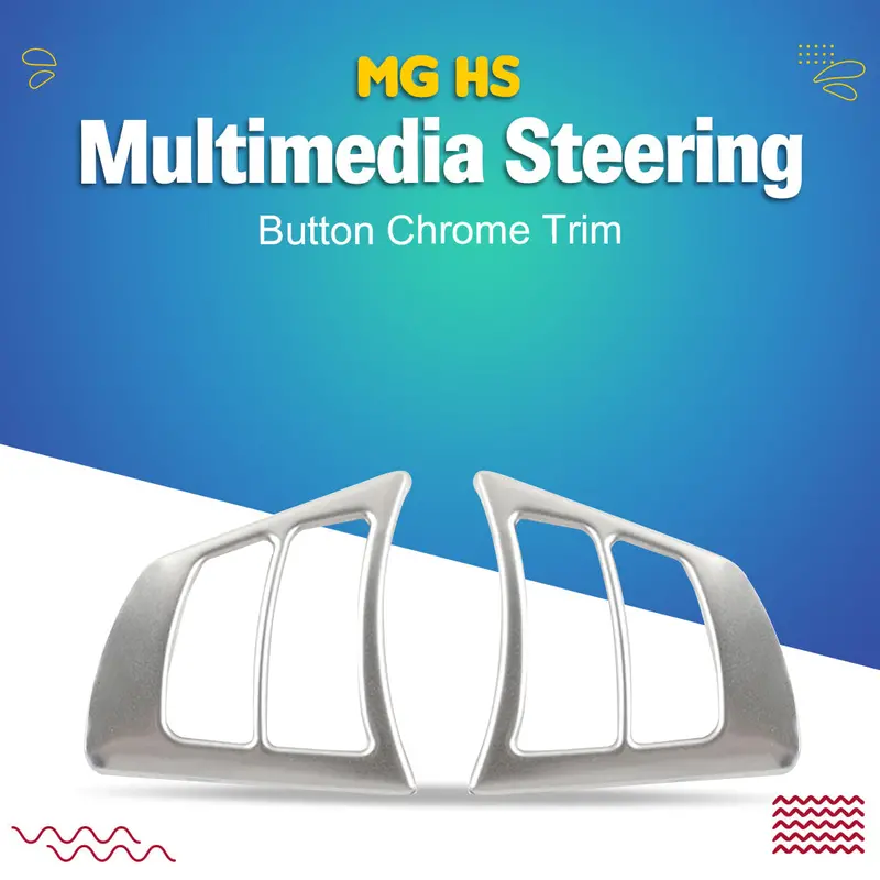 Mg Hs Multimedia Steering Button Chrome Trim 2020 - 2025 1