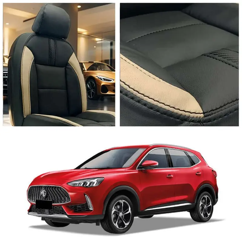 Mg Hs Phev Type R Black Beige Seat Covers 2025 - 2026 1