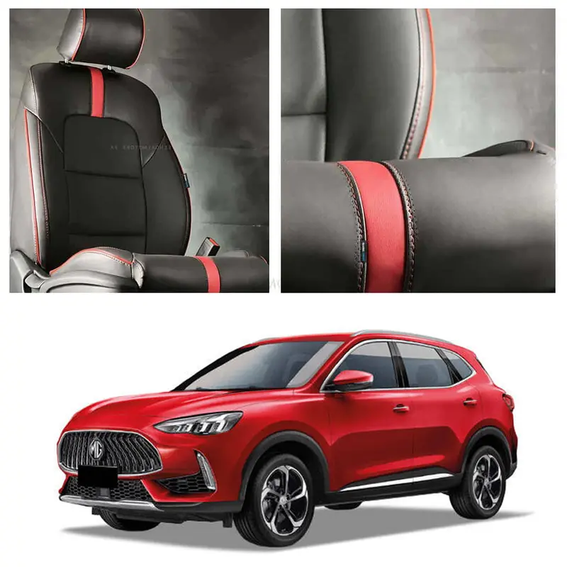 Mg Hs Phev Type R Black Red Seat Covers 2025 - 2026 1
