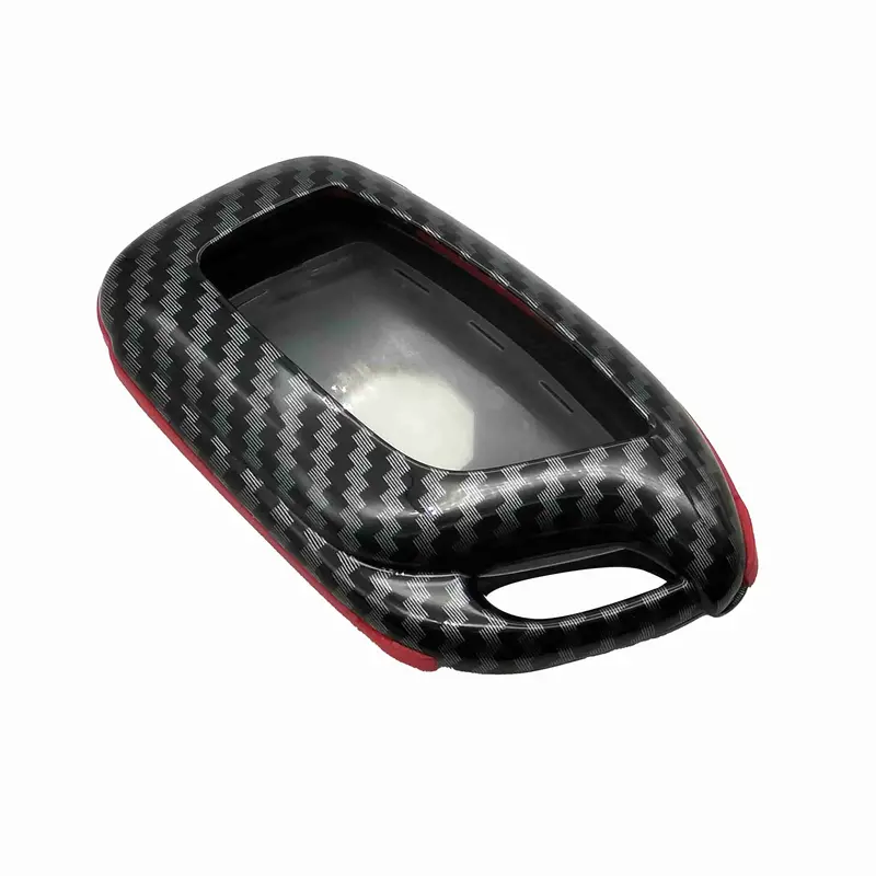 Mg Hs Plastic Key Cover Carbon Fiberwith Red 3 Buttons 2020 - 2025 2