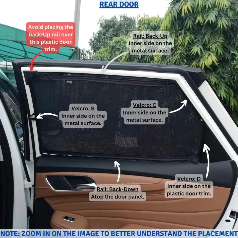 Mg Hs Retractable Curtains Custom Fit Sunshades 2020 - 2025 - Sun Shade | Parda 2