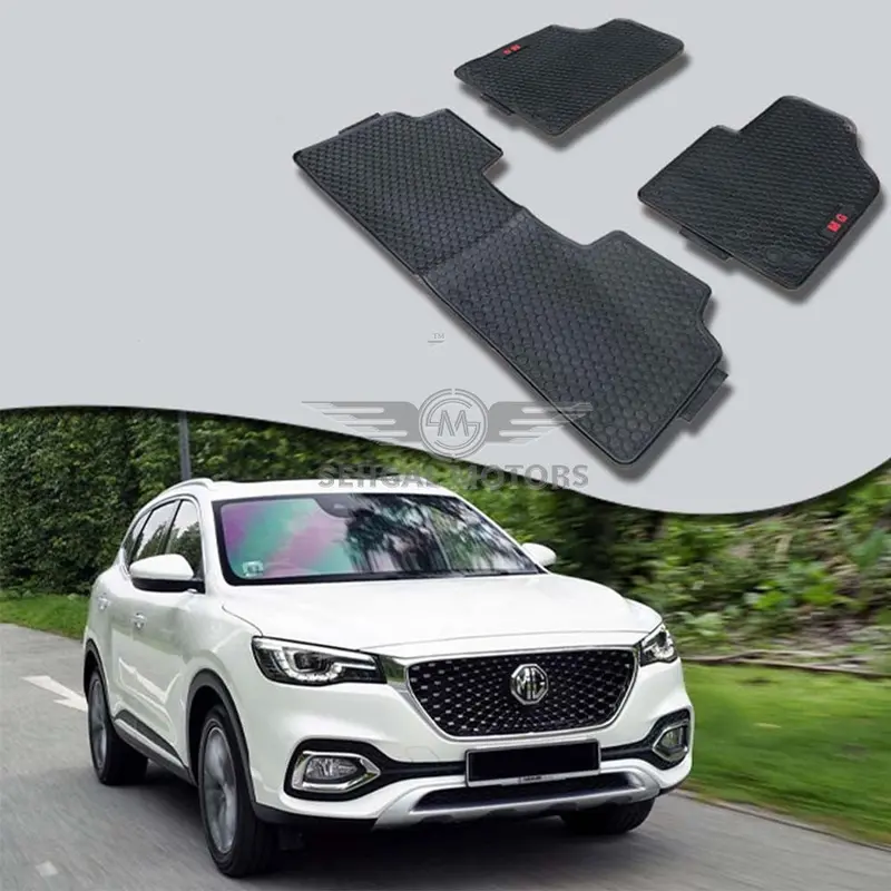 Mg Hs Rubber Floor Mat Black Model 2020-2021 1