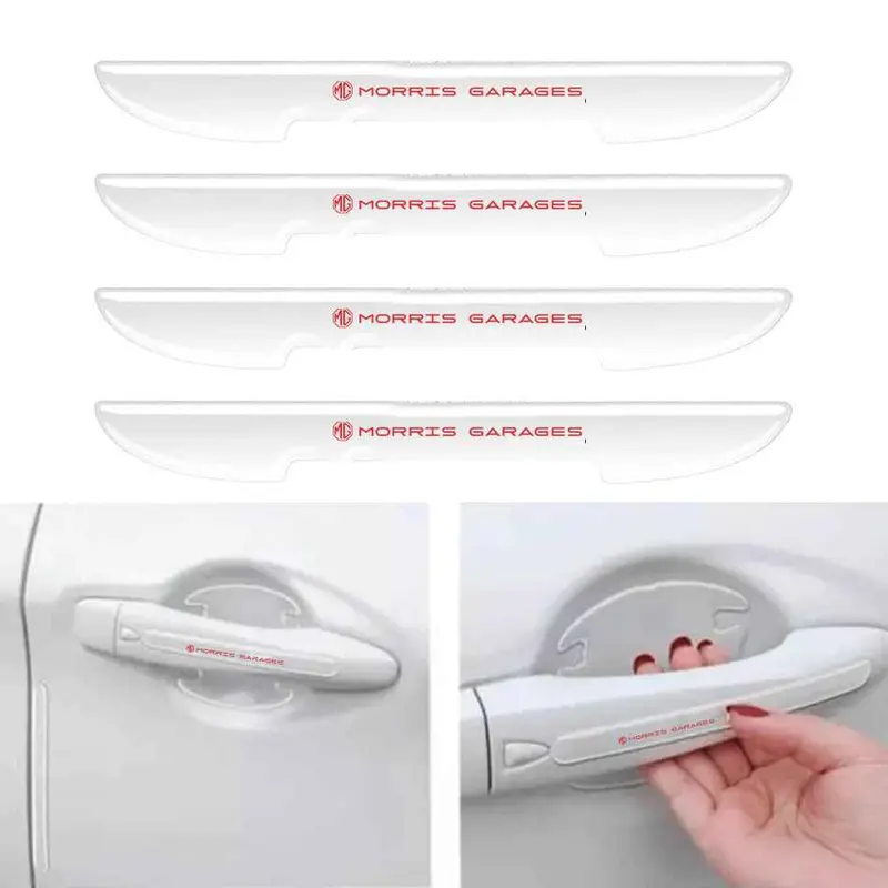 Mg Logo Transparent Door Guards | Side Door Edge Protector 1