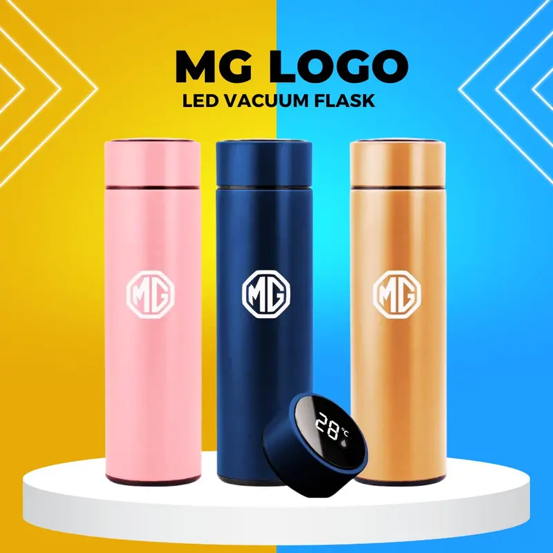 Mg Logo Vacuum Flask Led Temperature Display Multi Color 2020 - 2025 1