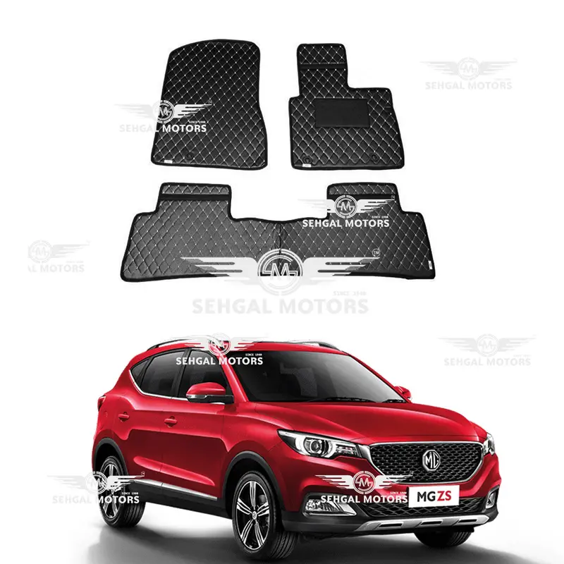 Mg Zs 7D Eco Floor Mat Black With Black Model 2020-2024 1