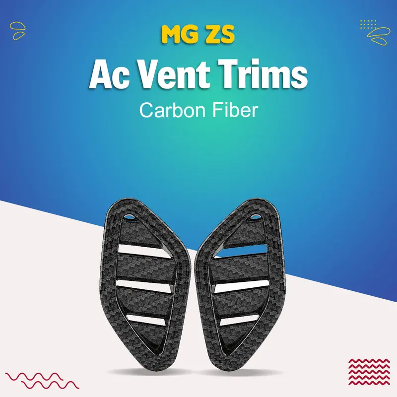 Mg Zs Ac Vent Trims Carbon Fiber 2020 - 2025 1