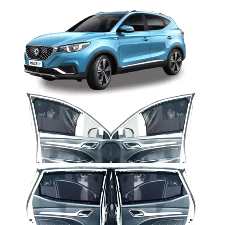 Mg Zs Custom Fit Retractable Curtains 2021 - 2025 - Sun Shade - Parda 1