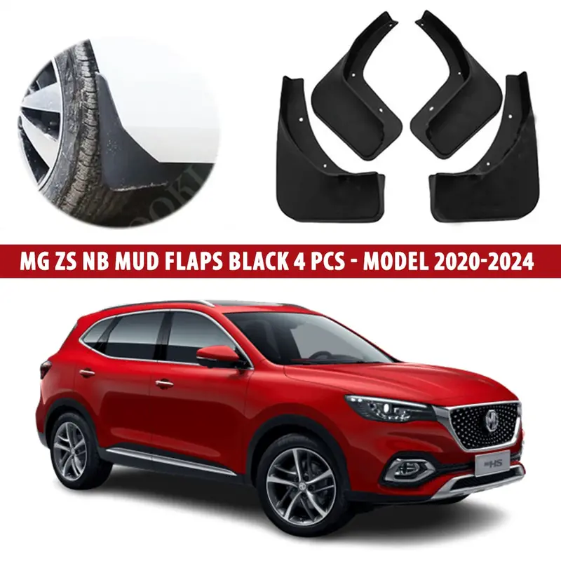 Mg Zs Mud Flaps 4 Pcs 2022 - 2024 - Car Mudguard | Fender Splash Guards 2