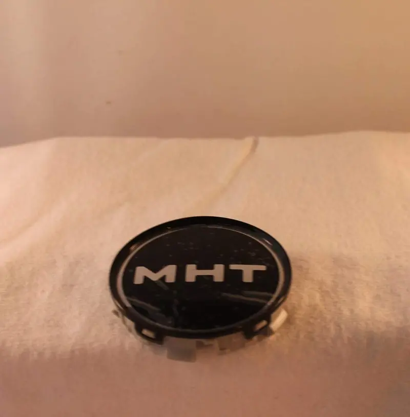 Mht Modular Wheels 1000-84 1000-84B Custom Center Cap Silver And Black (Set Of 4) 2
