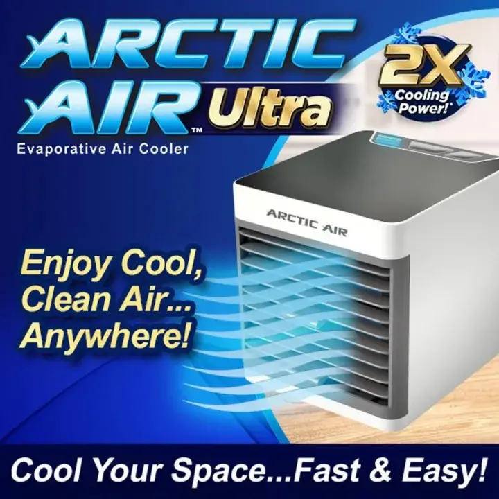 Mini Arctic Air Cooler With Portable Air Conditioner - Evaporative Cooler With Water Cooling 2