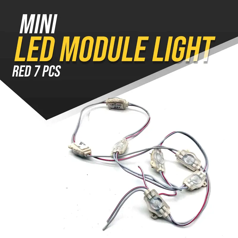 Mini Led Module Light Red 7 Pcs 1