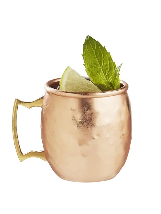 Mini-Mugs Moscow Mule En Cuivre Martelé (Lot De 4)- Brilliant 1