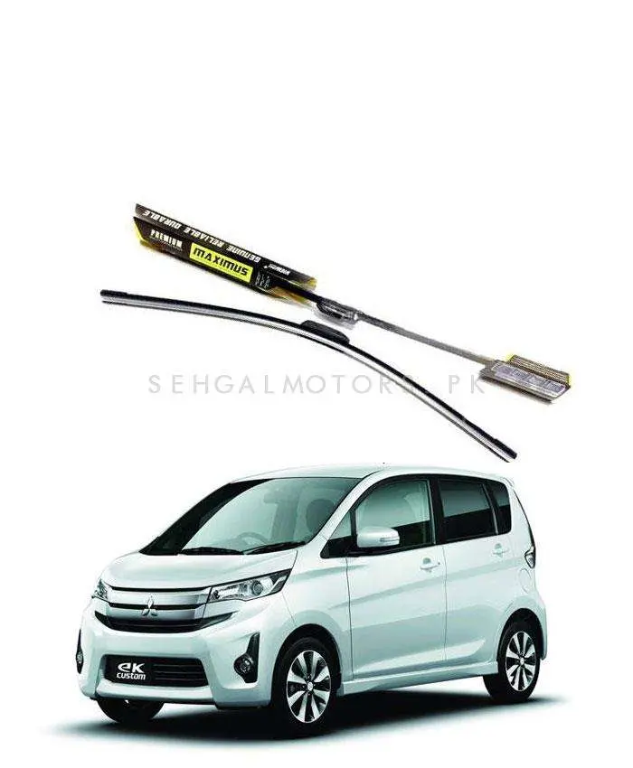 Mitsubishi Ek Custom Maximus Premium Silicone Wiper Blades - Model 2013-2017 1