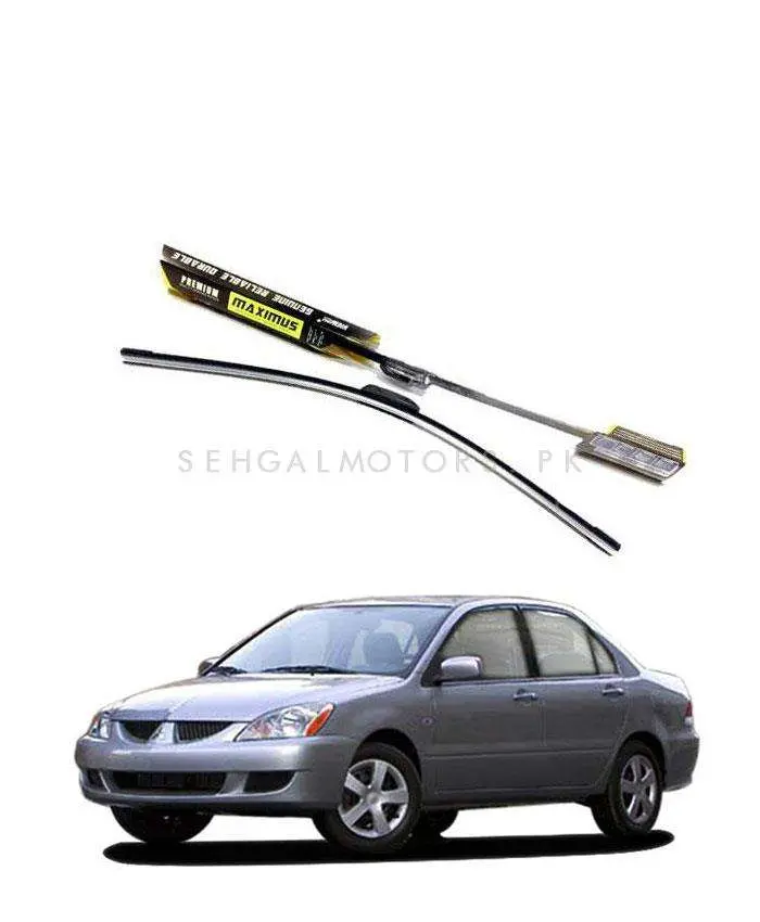 Mitsubishi Lancer Maximus Premium Silicone Wiper Blades 2004 - 2008 1