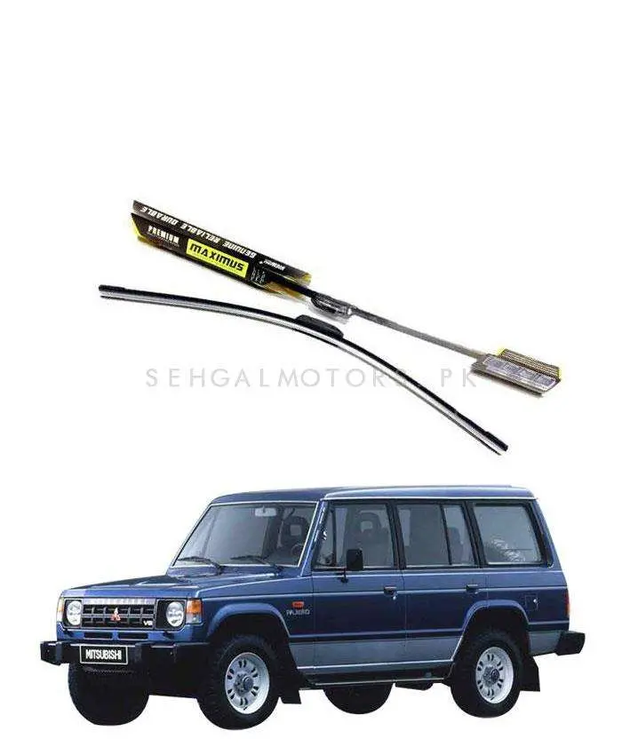 Mitsubishi Pajero Maximus Premium Silicone Wiper Blades 1991 1