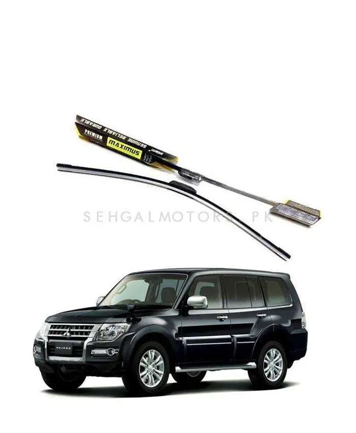 Mitsubishi Pajero Maximus Premium Silicone Wiper Blades 2006 - 2018 1
