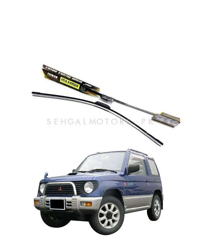 Mitsubishi Pajero Mini Maximus Premium Silicone Wiper Blades 1