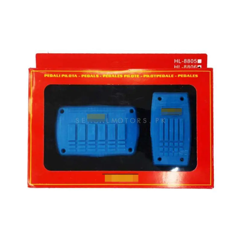 Momo Auto Transmission Pedal Cover Blue - Cover Plastic Pedal Protective Cover 2