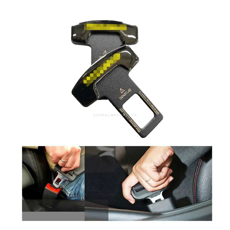 Momo Logo Mini Seat Belt Clip Metal 2