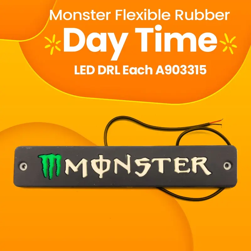 Monster Flexible Rubber Day Time Led Drl Each A903315 1