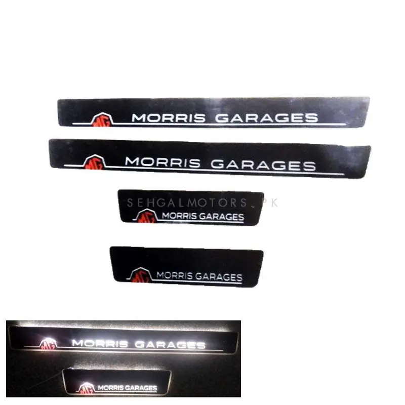Morris Garages Mg Logo Glass Led Sill Plate/Skuff Led Panels 2020 - 2025 - - With Led Bar 2