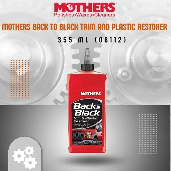 Mothers Back To Black Trim And Plastic Restorer - 355 Ml (06112) 1