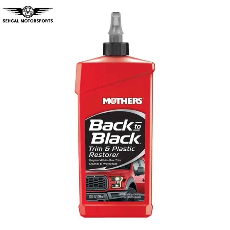 Mothers Back To Black Trim And Plastic Restorer 355Ml 1