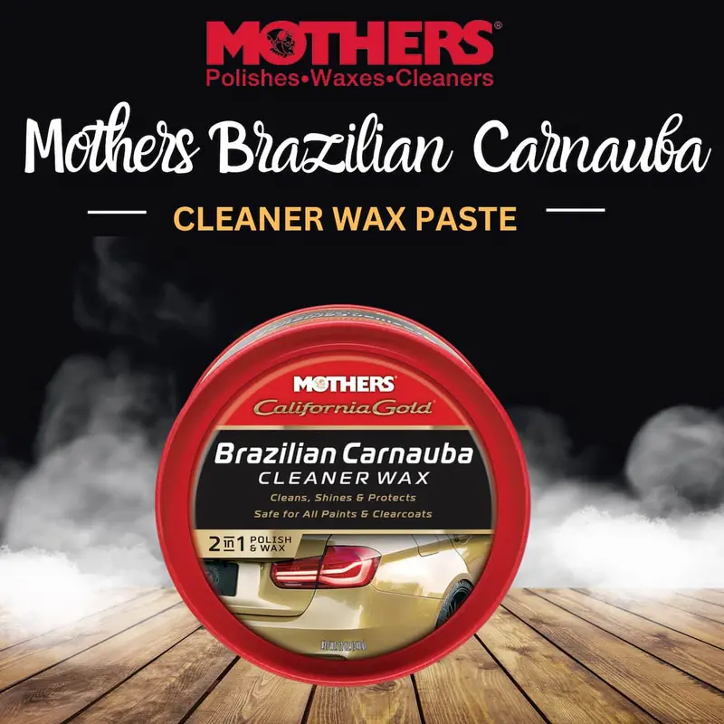 Mothers Brazilian Carnauba Cleaner Wax Paste - 340 G (05500) 1