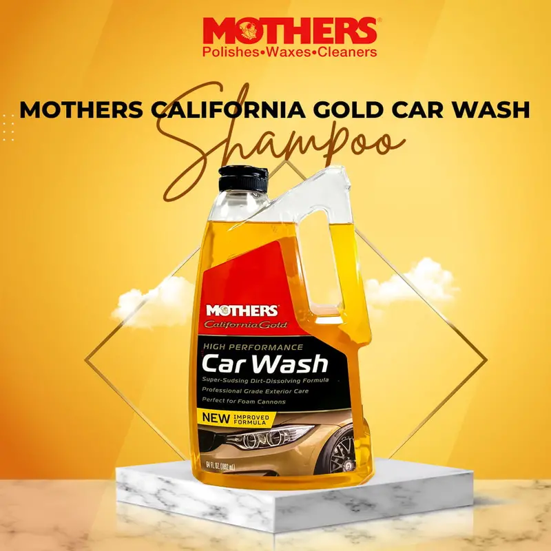 Mothers California Gold Car Wash - 1892 Ml (05664) - Car Shampoo Cleaning Agent 1