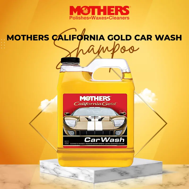 Mothers California Gold Car Wash - 32 Oz - Car Shampoo Cleaning Agent 1