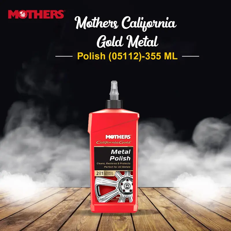 Mothers California Gold Metal Polish (05112) - 355 Ml 1