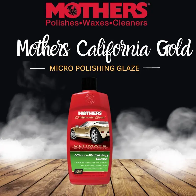 Mothers California Gold Micro Polishing Glaze - 16 Oz (8100) 1
