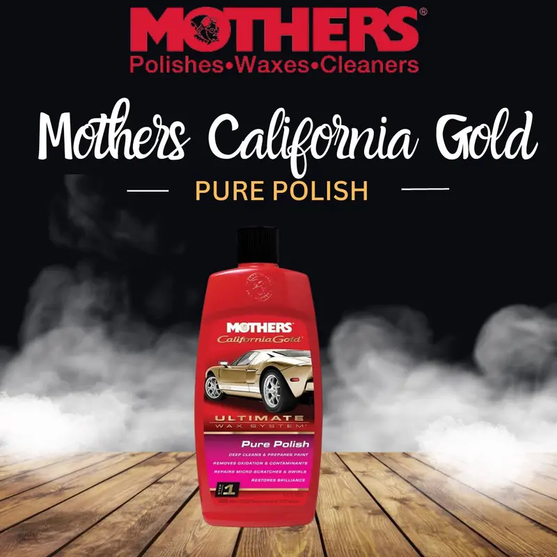 Mothers California Gold Pure Polish - 473 Ml - - Car Hydrophobic Liquid Polish Wax 1