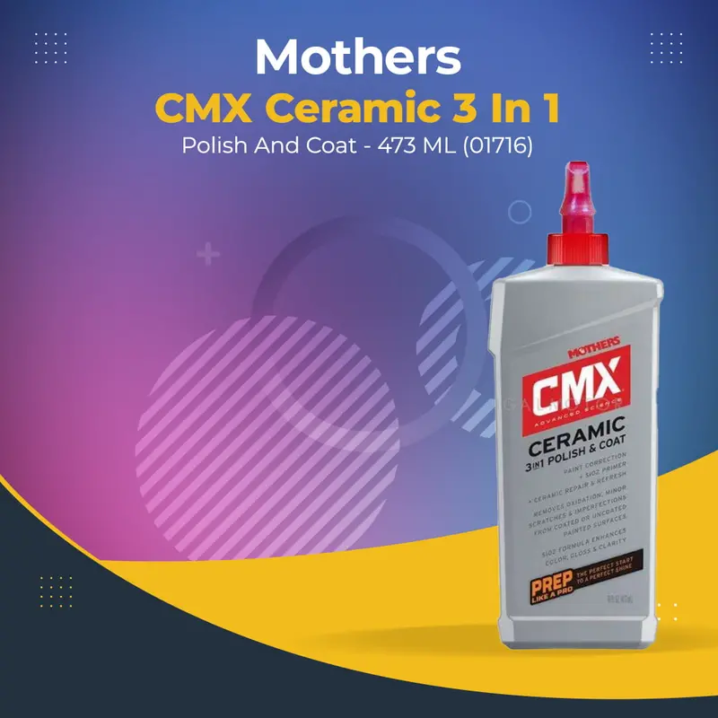 Mothers Cmx Ceramic 3 In 1 Polish And Coat - 473 Ml (01716) 1