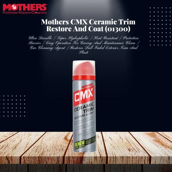 Mothers Cmx Ceramic Trim Restore And Coat (01300) 1