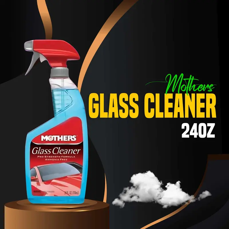 Mothers Glass Cleaner - 24Oz 1