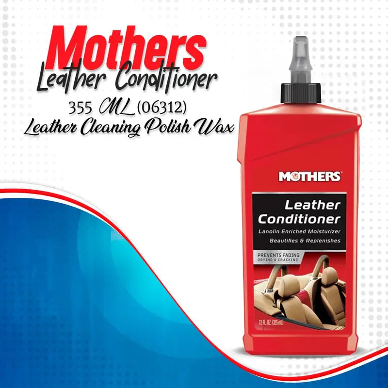 Mothers Leather Conditioner - 355 Ml (06312) - Leather Cleaning Polish Wax 1