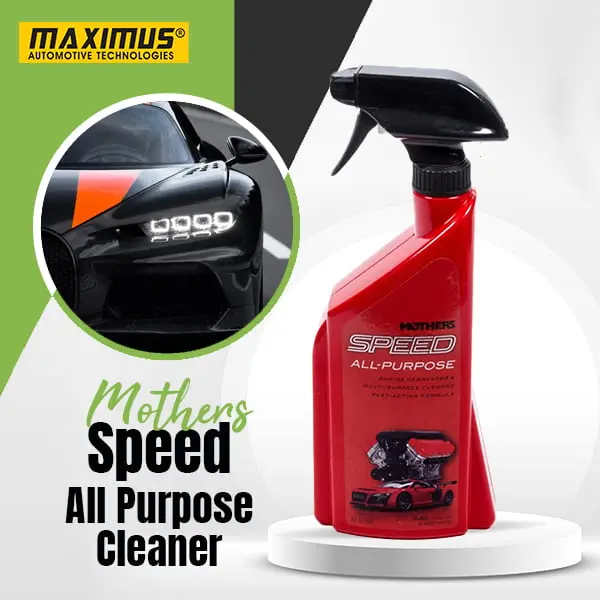 Mothers Speed All Purpose Cleaner - 710 Ml (18924) - Universal Auto Car Cleaning Agent | Multi Functional Car Interior Agent | Car Cleaner Spray 1