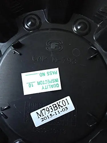 Moto Metal Cap M-793 M793bk01 Black Wheel Center Cap (Set Of Four) 2