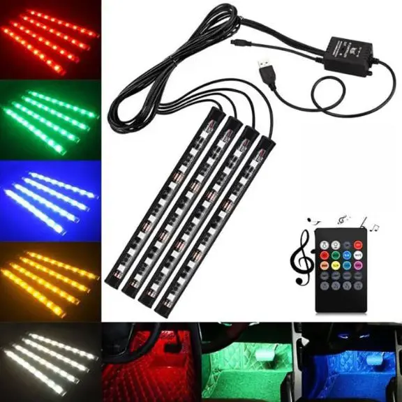 Motorcycle Bike Atmosphere Ambient Multi Color Light - 7 Color 2