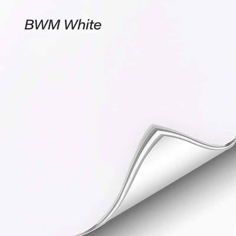 Motorsports Colored Ppf Tpu Bwm White Bw-796 (Per Running Feet) 1