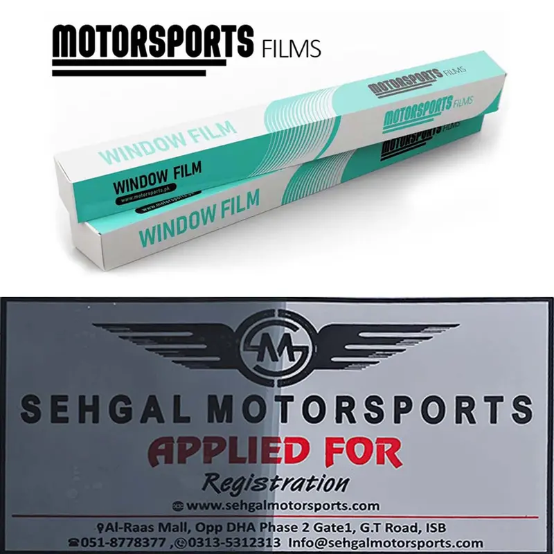 Motorsports Colored Window Film Dark Blue (Nrs-) 4