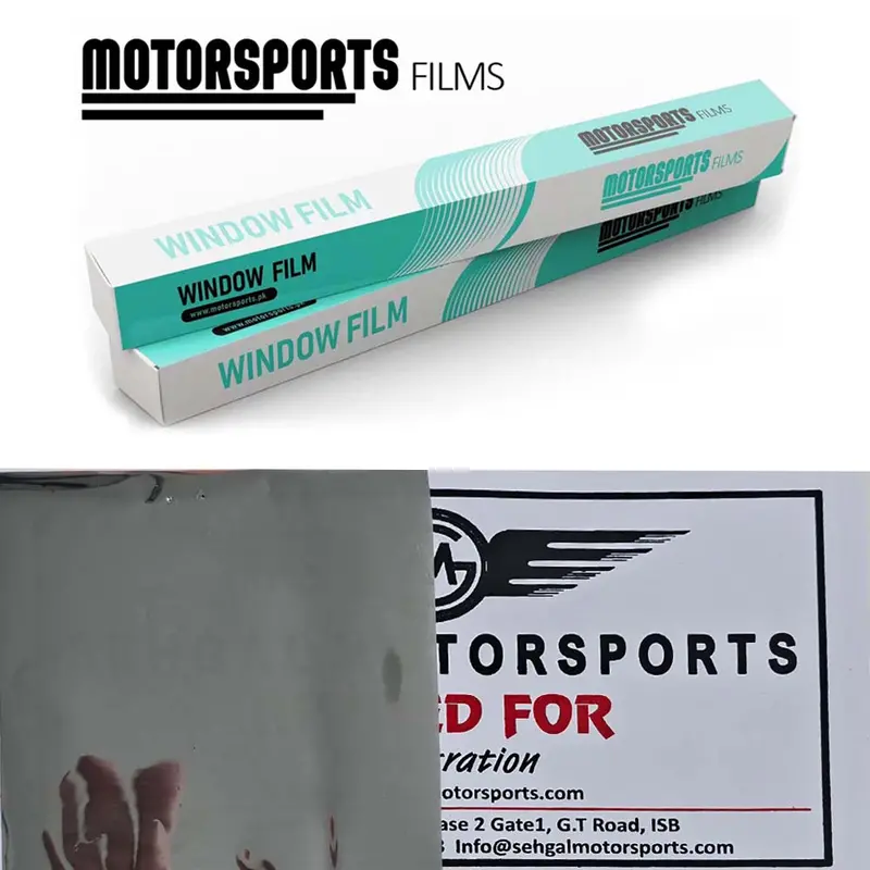 Motorsports Colored Window Film Silver Chrome (Nir N Bk 2080 020) 4